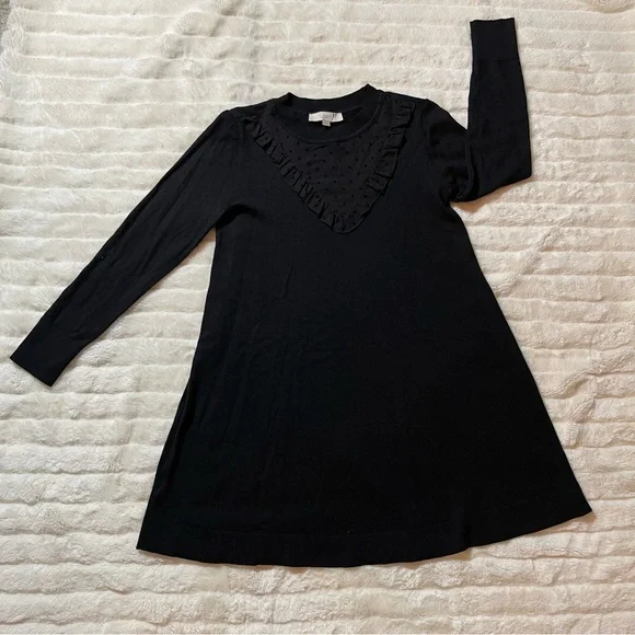 Loft Wool Blend Sweater Dress, Size: Medium, GUC!!! - Picture 2 of 9